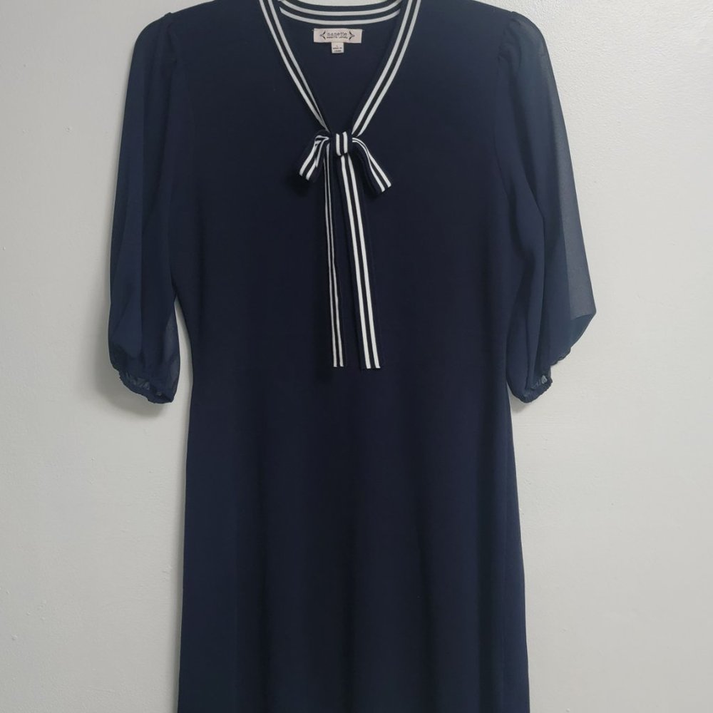 NANETTE LEPORE DRESS, SIZE L, EXCELLENT PREOWNED CONDITION
